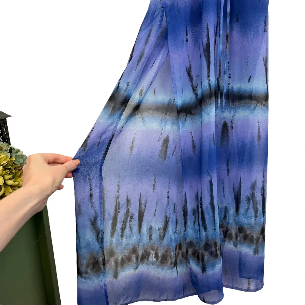 Rory Beca‎ Tie Dye Thea Maxi Dress Size XS Purple Blue Ombre Beach Revolve - Picture 7 of 9